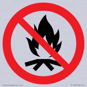Prohibition: No campfire